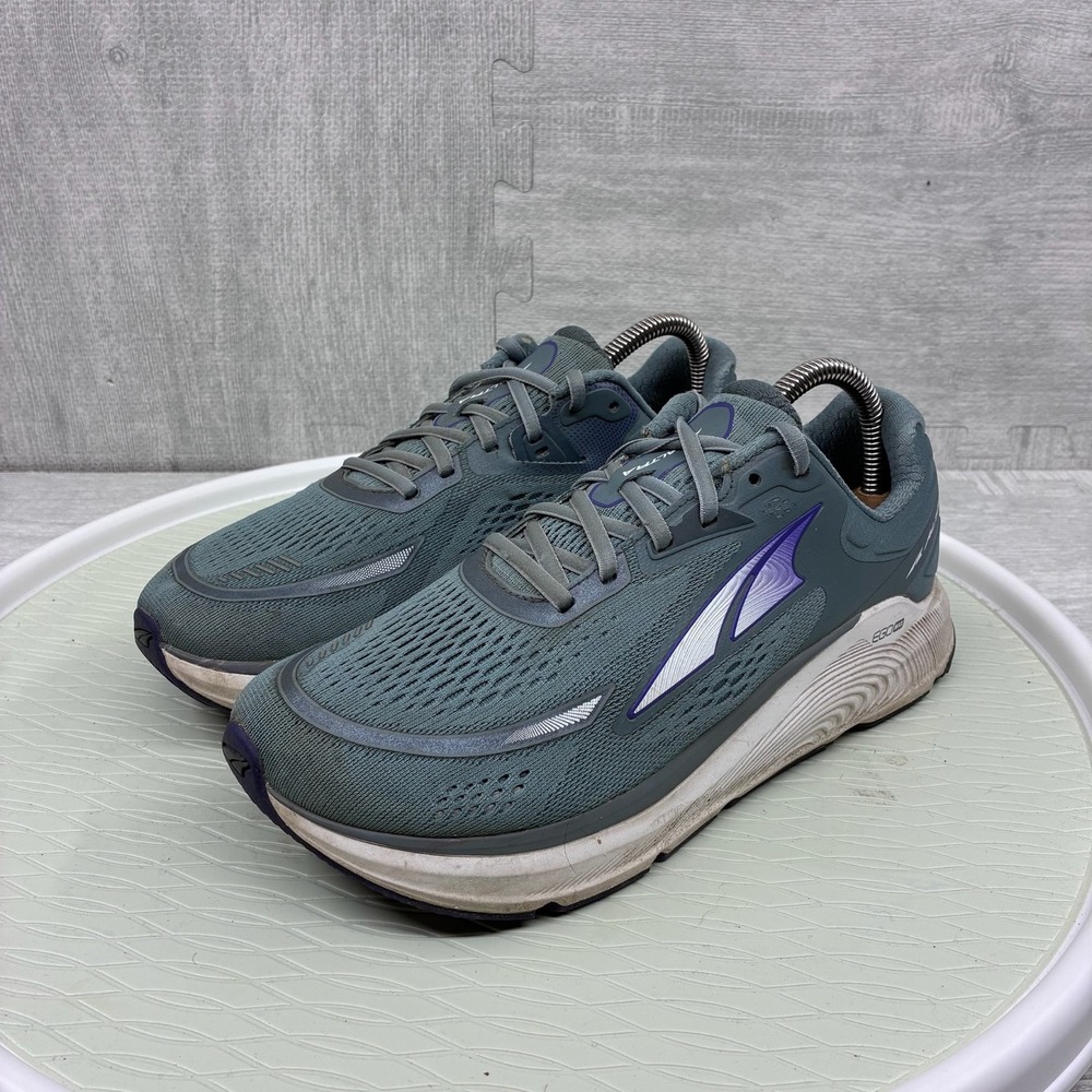 Altra Paradigm 6 Women's 9.5‎ US Gray Green Running Shoes Sneakers AL0A5484254